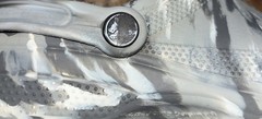 Crocs Classic 6 Marbled Clogs Grey/White Swirl Unisex Slip On Comfort Shoes