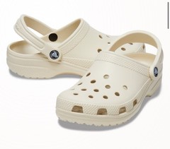 Crocs Classic Clog Color Beige Bone Junior 2 Brand New With Tags
