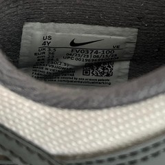 Size 4 (GS) Nike Dunk Low Reflective Grey (youth)