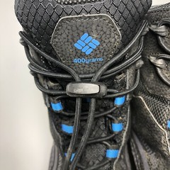 Columbia Youth Unisex Bugaboot Plus IV Omni-Heat Boot Black Hyper Blue Size 2