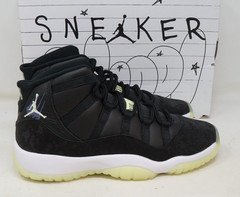 Air Jordan 11 Retro Youth Size 7Y Inner Beast Black Barely Volt IB1378-001 NEW