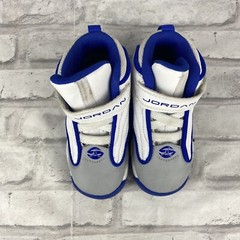 Nike Jordan Pro Strong White Blue Gray DC7910-104 Kids Size 8C With Box