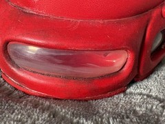 Nike Air Max Plus TN Triple Red Sneakers Shoes Big Kids Size 5.5Y (CQ9748-600)