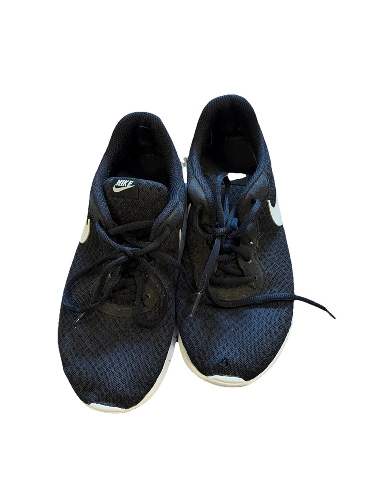 Nike Unisex Tanjun 818381-011 Black Running Shoes Sneakers Size 7 Y