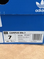 adidas Campus 00s Red White Low Top Lace Up Athletic Sneakers IG1230