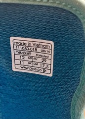 Plae Thandi Unisex Waterproof Boots, Blue/Multi – Size 12 Toddler (VGUC)