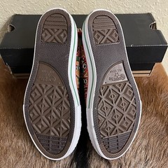Converse All Star Youth 3 Christmas Gingerbread Man Low Top Shoes Style 654370F