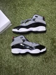 Jordan 6 Rings Size 7Y Smoke Grey 323419-022