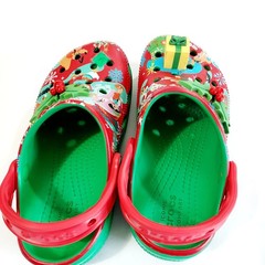 Disney Mickey Mouse & Friends Crocs Christmas Holiday Year round Sz 12 Child