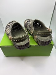 Crocs Classic Snap Blackstrap Camp Clog Unisex Kids J2 EU 33-34 Multicolor