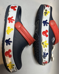 Crocs x Disney Mickey Mouse Kids Children Boys Clogs Blue Cobalt Size C3