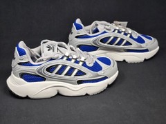 Adidas Ozmillen Kid’s Multi Size’s Grey Silver Blue Black White Shoes ID0695 NEW