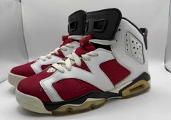 Size 4.5Y – Air Jordan 6 Retro 2014 Carmine 384665-106 @BoxNo.33&34
