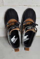 Sorel Out ‚N About Unisex Kids Ankle Bootie Lace-Up Colorblock US 3 M