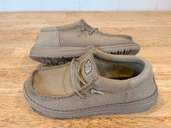 Hey Dude Wally Youth/Toddler Funk Mono Caramel Slip-On Shoes Size 1