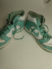 Nike Dunk High Island Mint Green 921797-300 Royal Sea Foam Teal GS Size 4Y