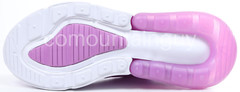 Nike Air Max 270 Purple White GS 943345-501 Youth Size 6.5Y / Women’s Sz 8