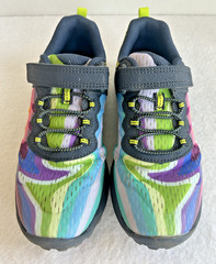 Merrell Nova 3 Hiking Shoe Kids Size 2.5 ~ Rainbow Mountain Athletic Sneaker