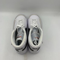 Nike Blazer Mid ’77 GS Shoes Youth Size 6 White Black Sneakers