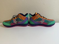 AND1 Explosive T Kids Size 6 Orange Tropical Floral Basketball Shoes AD9019BODE