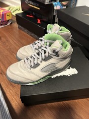 Size 1.5 (PS) – Jordan 5 Retro 2022 Mid Green Bean