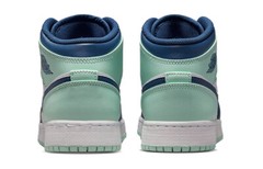 Jordan 1 Mid Blue Mint – 554725-413 Youth style