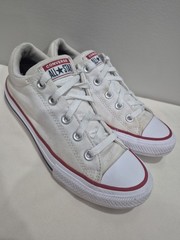 Converse CTAS Street Slip White Garnet Navy Kids Sz 4 Athletic Sneakers A01691F