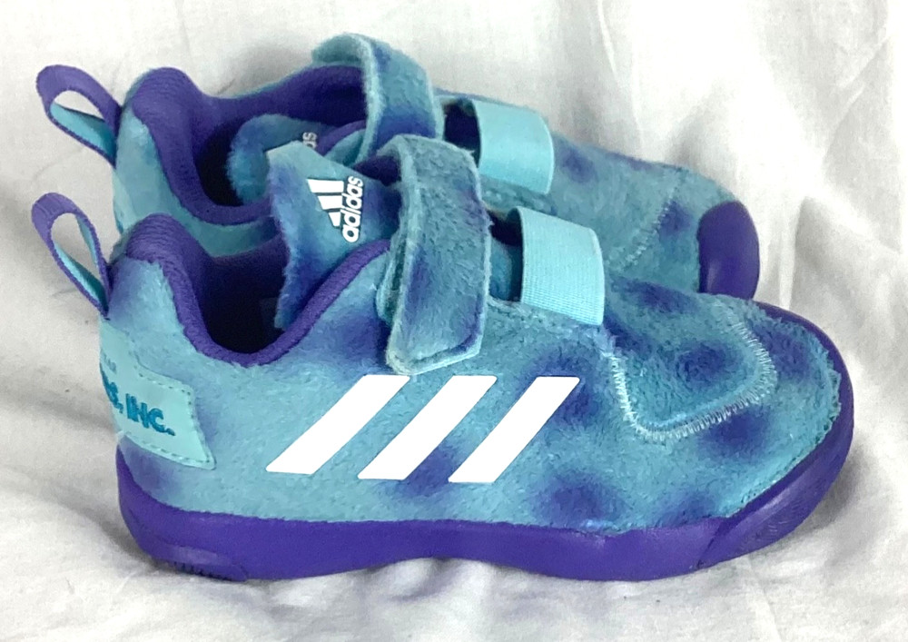 Adidas Disney Monsters Inc Activeplay Toddler Shoes Size7 K Sully Fury H67843