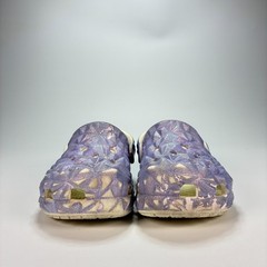 Crocs Classic Geometric Clog Lilac Comfortable Slip On Shoe 209693 Youth Size 12