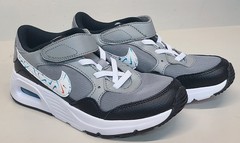 NIKE AIR MAX SC (PSV) PARTICLE GREY/MULTI COLOR DM7563-001, SIZE : 3