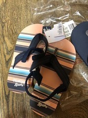 2 Pair OshKosh B’gosh Back Strap Flip Flops Toddler Unisex Size L 9-10 New