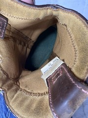 Itasca Leather Brown/ buckaroo camo Boots Unisex Kids (size 4)