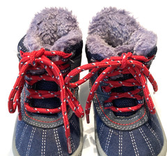 Toddler Boy’s OshKosh B’gosh Blue & Gray Marley2 Durable Fur-Lined Boots- Size 6