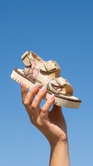 Unisex Kids‘ Sandals Buckle Adjustable Strap Logo Cherry Rainbow Summer