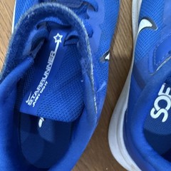 Nike Star Runner Mesh Sneakers Blue/White/Black Kids 1Y Hook & Loop DA2777-400