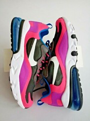 NIKE AIR MAX 270 REACT GS TRAINING BIG KIDS‘ SHOES SIZE: 5Y, 6Y, 6.5Y, 7Y