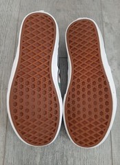 Vans Rainbow Checkered Classic Slip-On Shoes US Missy 4.5