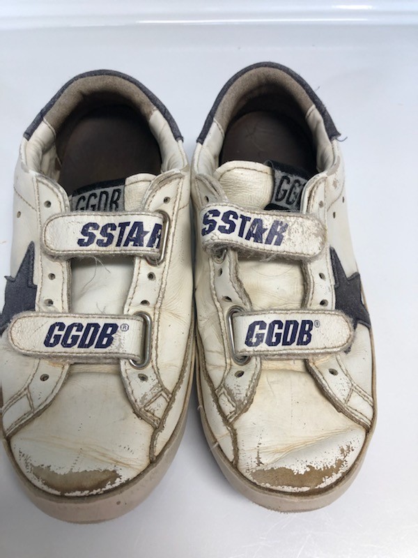 Golden Goose Old School Edition Kids Size 30 Pre-owned Us Size 12