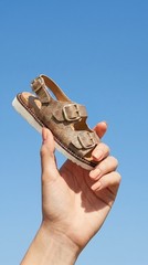 Unisex Kids‘ Sandals Buckle Adjustable Strap Logo Cherry Rainbow Summer