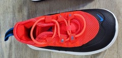 NIKE AIR MAX AXIS Orange Black Blue Athletic Sneakers Kids Toddler Shoes Sz 6c