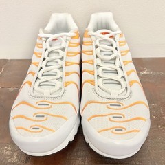Nike Air Max Plus TN Sunburn White Lava Red Orange FN3857-100 4Y
