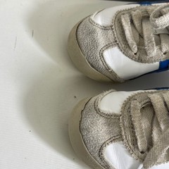 Onitsuka Tiger Mexico 66 White Blue Red Leather Sneaker Shoes Kids K10 US/27 EU