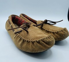 UGG Australia Dakota Suede Moccassin Slippers Chestnut Size 3 Big Kid