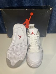 Size 4 (GS) – Jordan 4 Retro Mid White Oreo