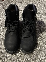 Timberland Premium 6 in waterproof boot black nubuck
