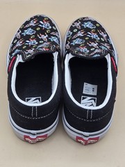 VANS Classic Slip-On V Low DJ Rocket Jam Shoes Kids Size 1.0 Space Shuttle