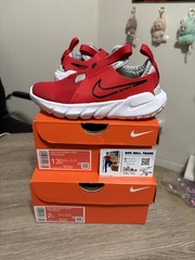 Size 2Y – Nike Flex Runner 2 University Red Running Shoes (PS)