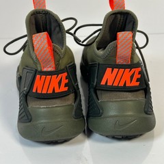 Nike Air Huarache Drift GS Medium Olive Bright Crimson Boys Youth 4.5Y