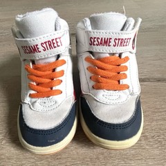 Vintage H&M Elmo Toddler Hi-Top Sneaker Size 7.5 Hook & Loop Sesame Street