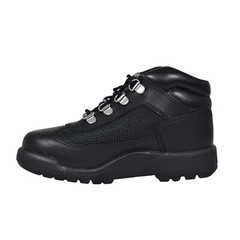 Timberland Field Boot LF Junior ‚Black Smooth‘ TB 015706 001 NIB